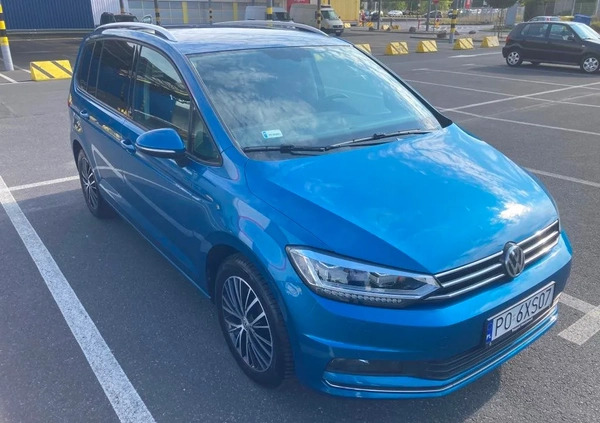 Volkswagen Touran cena 95750 przebieg: 59150, rok produkcji 2018 z Poznań małe 742